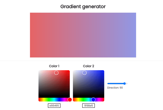 Gradient Generator